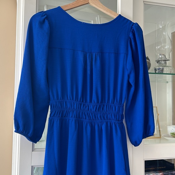 DONATED- NWOT Monteau royal blue tiered dress - Picture 7 of 10